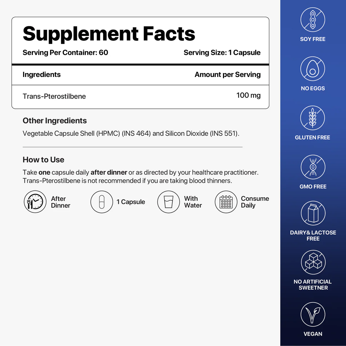 Decode Age Trans-Pterostilbene | Sirtuin Activator