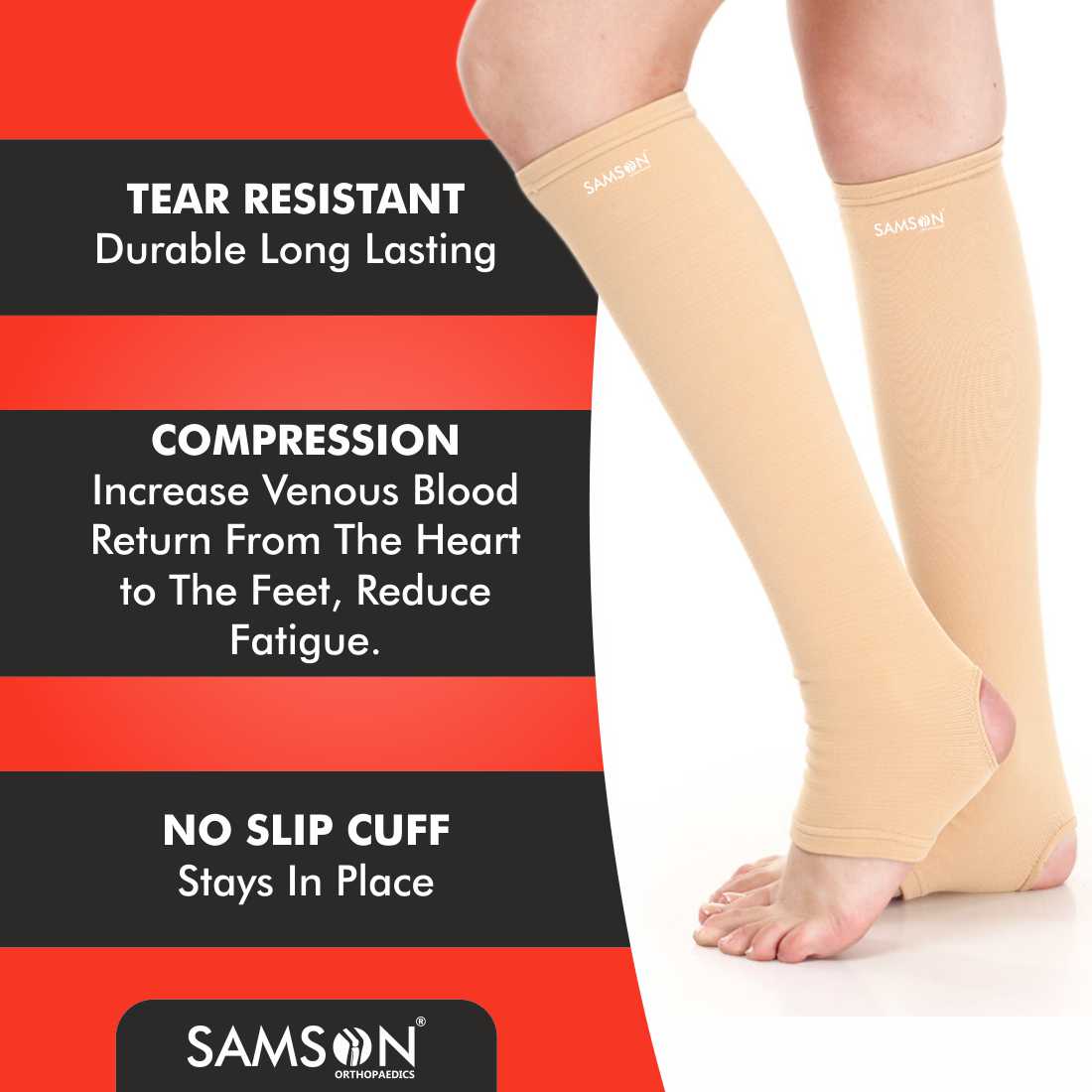 Samson - Varicose Vein Stockings Below Knee Classic (Pair)