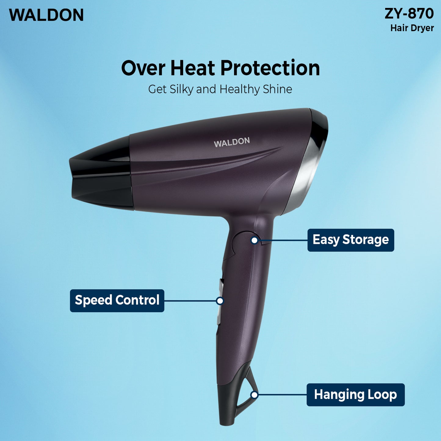 Hair Dryer ZY-870