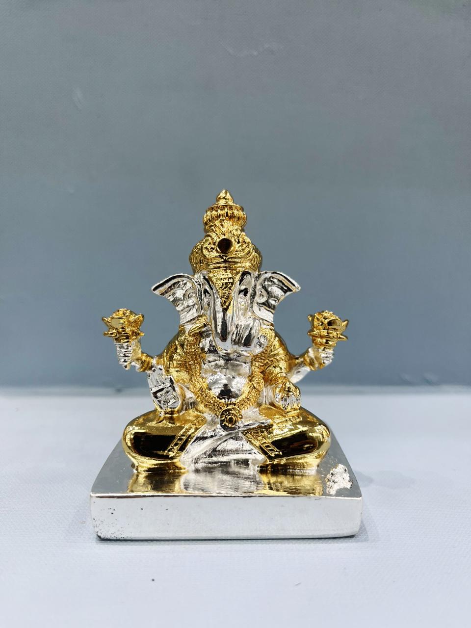 Pure Silver Ganpati Idol – A Divine Blessing for Your Home