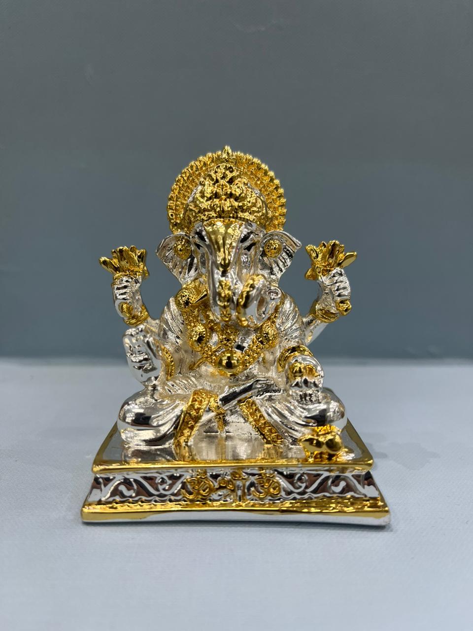Pure Silver Ganpati Idol – A Divine Blessing for Your Home