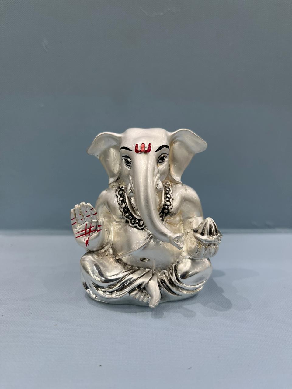 Pure Silver Ganpati Idol – A Divine Blessing for Your Home