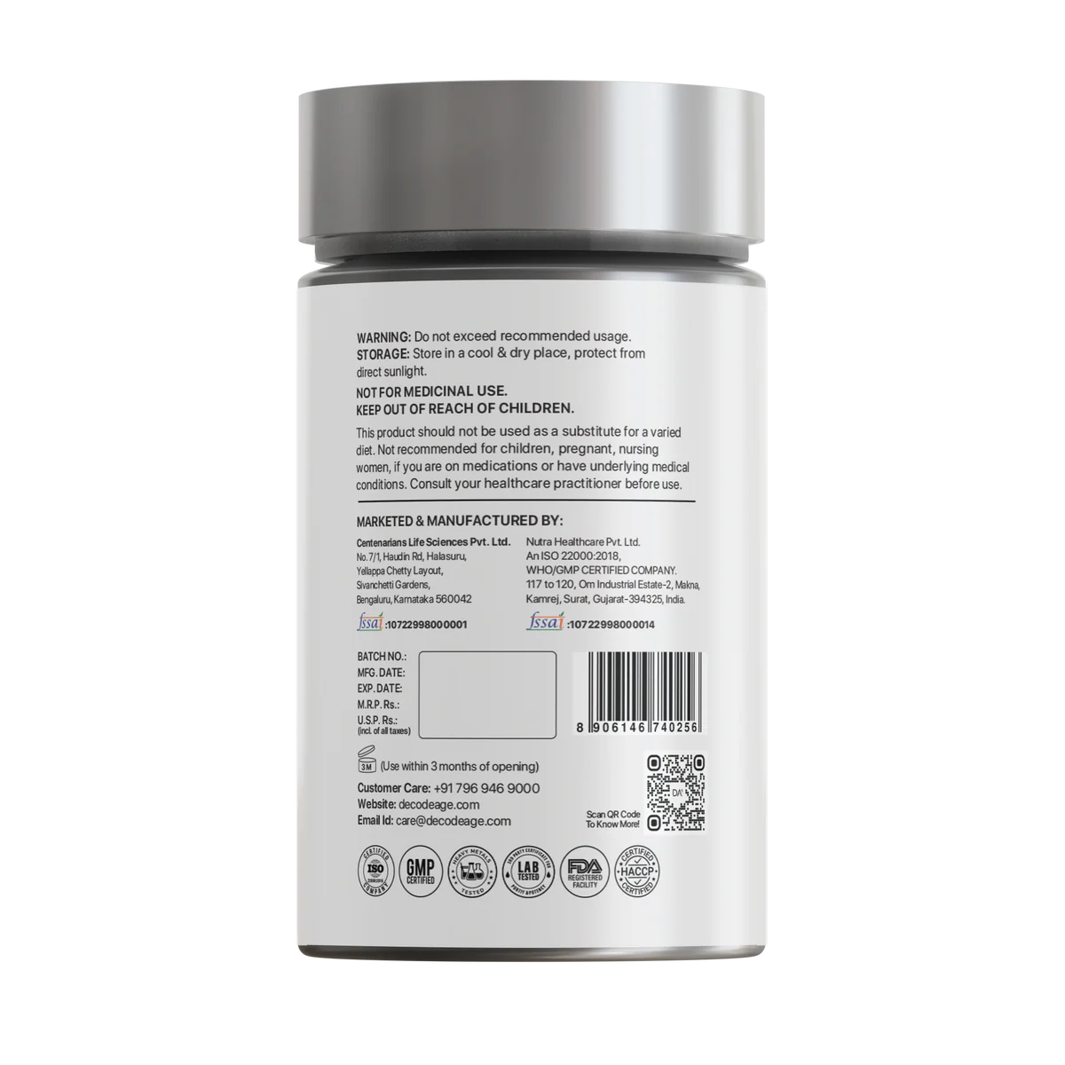 Decode Age Trans Resveratrol | Japanese Knotweed Extract |250mg