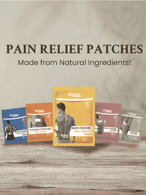 BluHeat Neck & Shoulder Pain Relief Patches