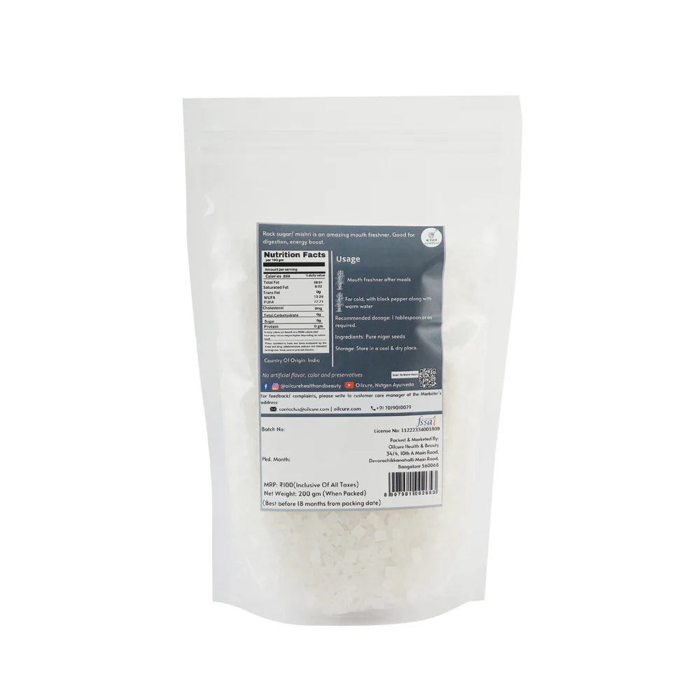 Nxtgen Ayurveda's Mishri Dana (Rock Sugar Candy) - 900 gms