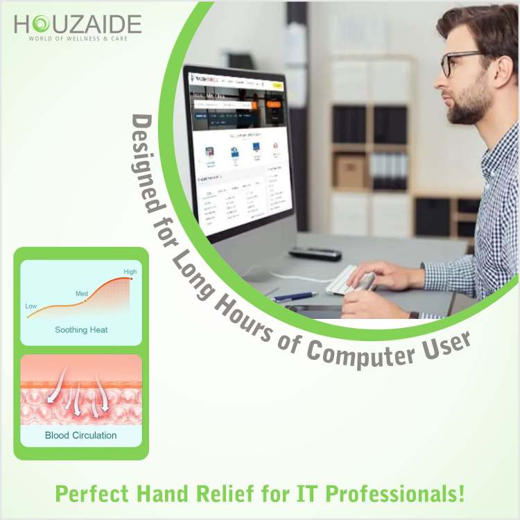 HOUZAIDE Smart Hand Massager Air Bag