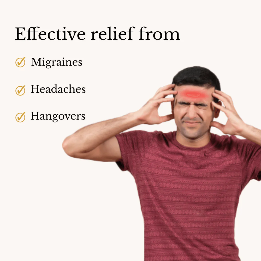 Herb Tantra Migraine Go Headache Relief Gel Cap