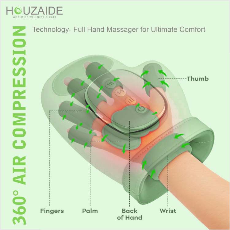 HOUZAIDE Smart Hand Massager Air Bag