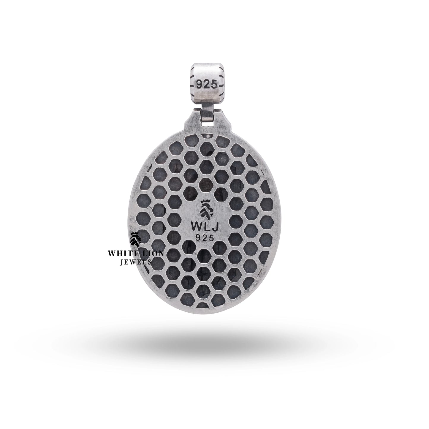 Virgin Mother Mary 925 Sterling Silver Pendant