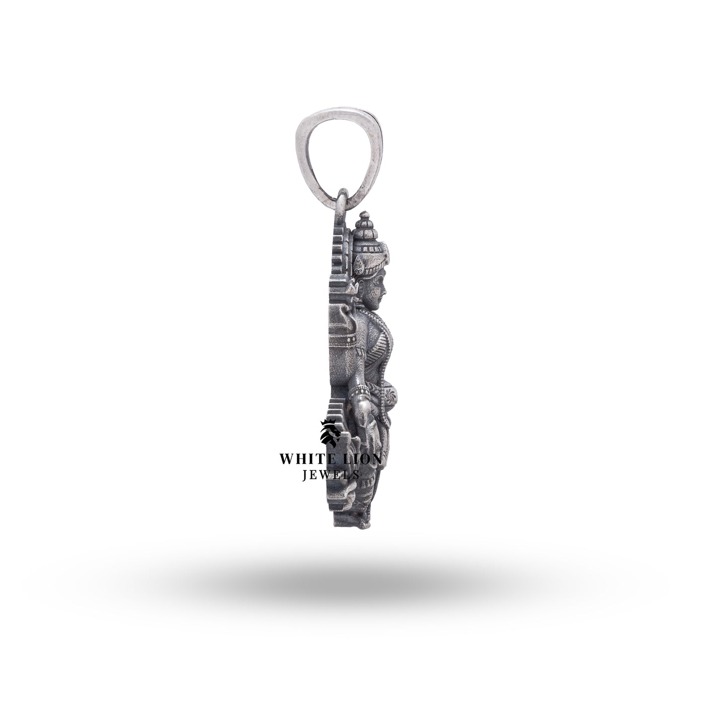 Goddess Laxmi 925 Sterling Silver Pendant