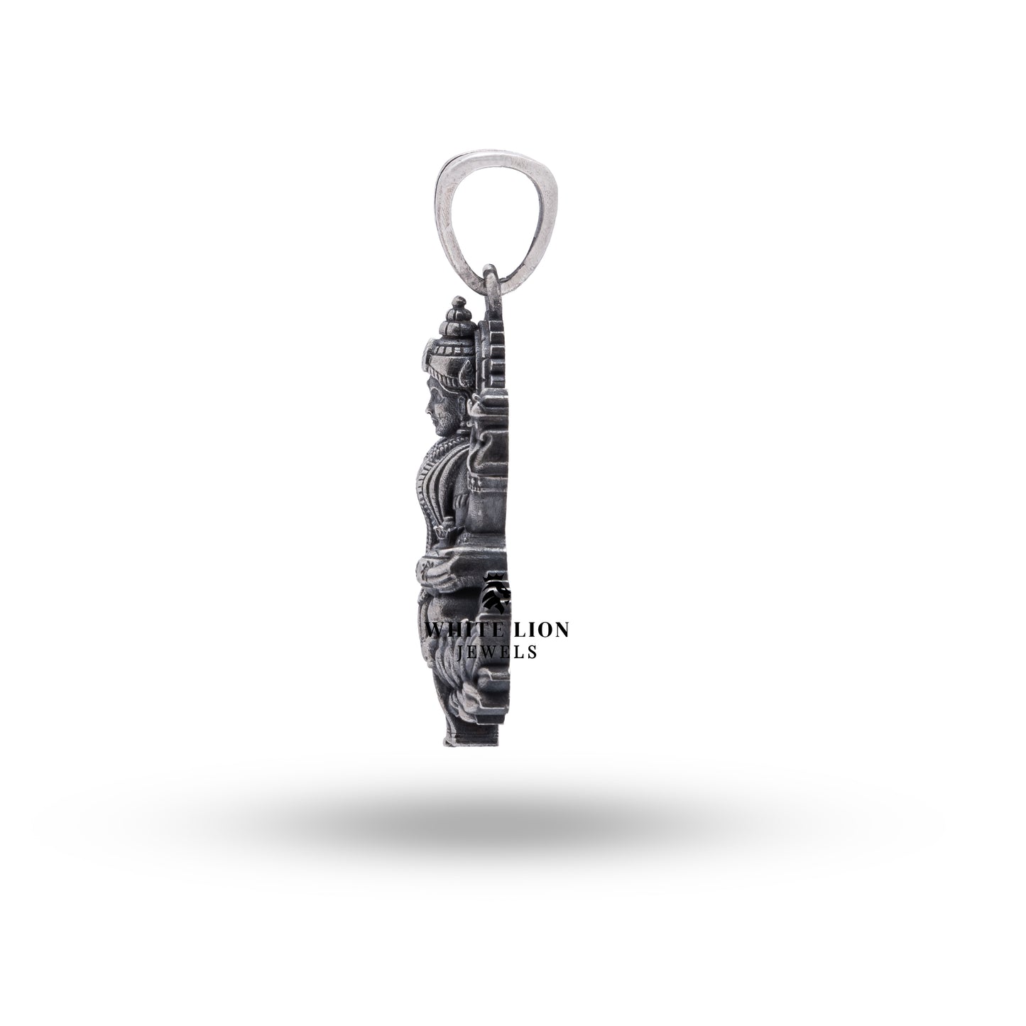 Goddess Laxmi 925 Sterling Silver Pendant
