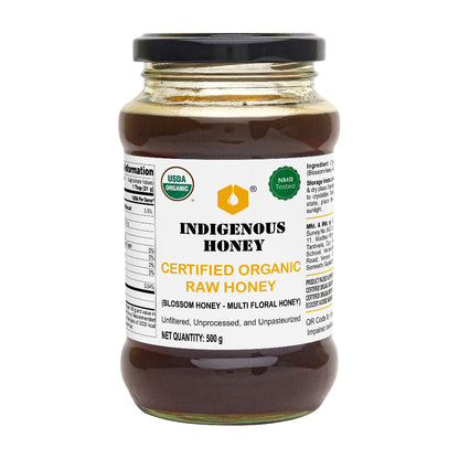 Indigenous Honey USDA Certified Organic Wild Honey