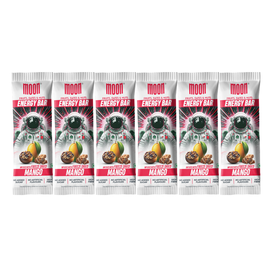 Moon Freeze Mango Energy Bars Pack of 6