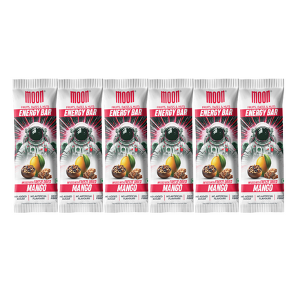 Moon Freeze Mango Energy Bars Pack of 6