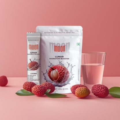 Moon Lychee Lunar Hydration Booster Pack of 6