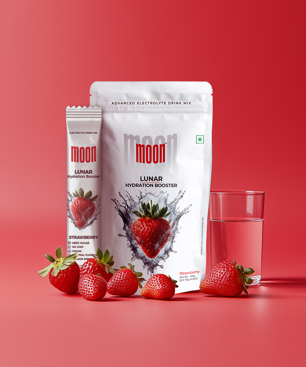 Moon Strawberry Lunar Hydration Booster Pack 6