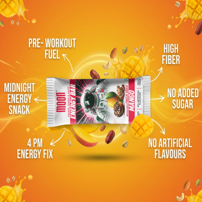 Moon Freeze Mango Energy Bars Pack of 6