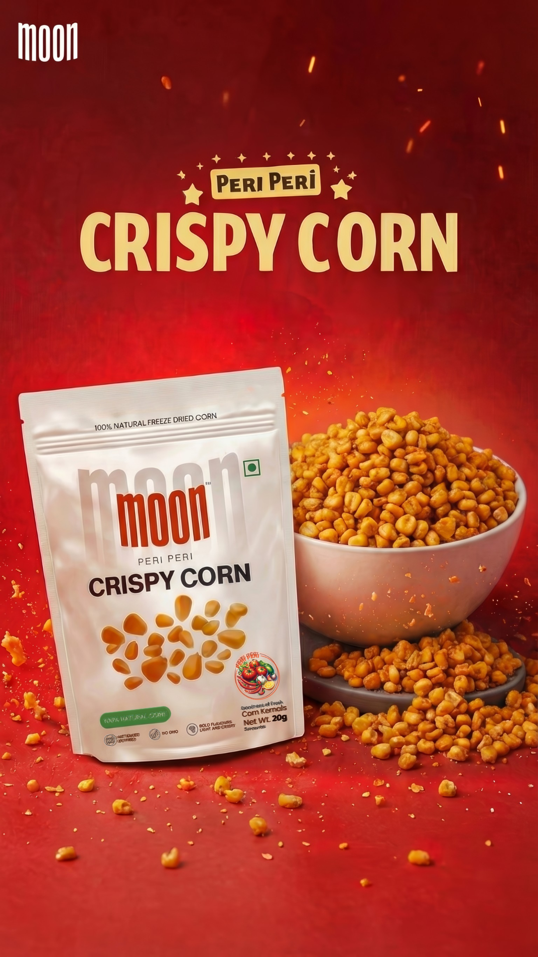 Moon Crispy Corn Peri Peri