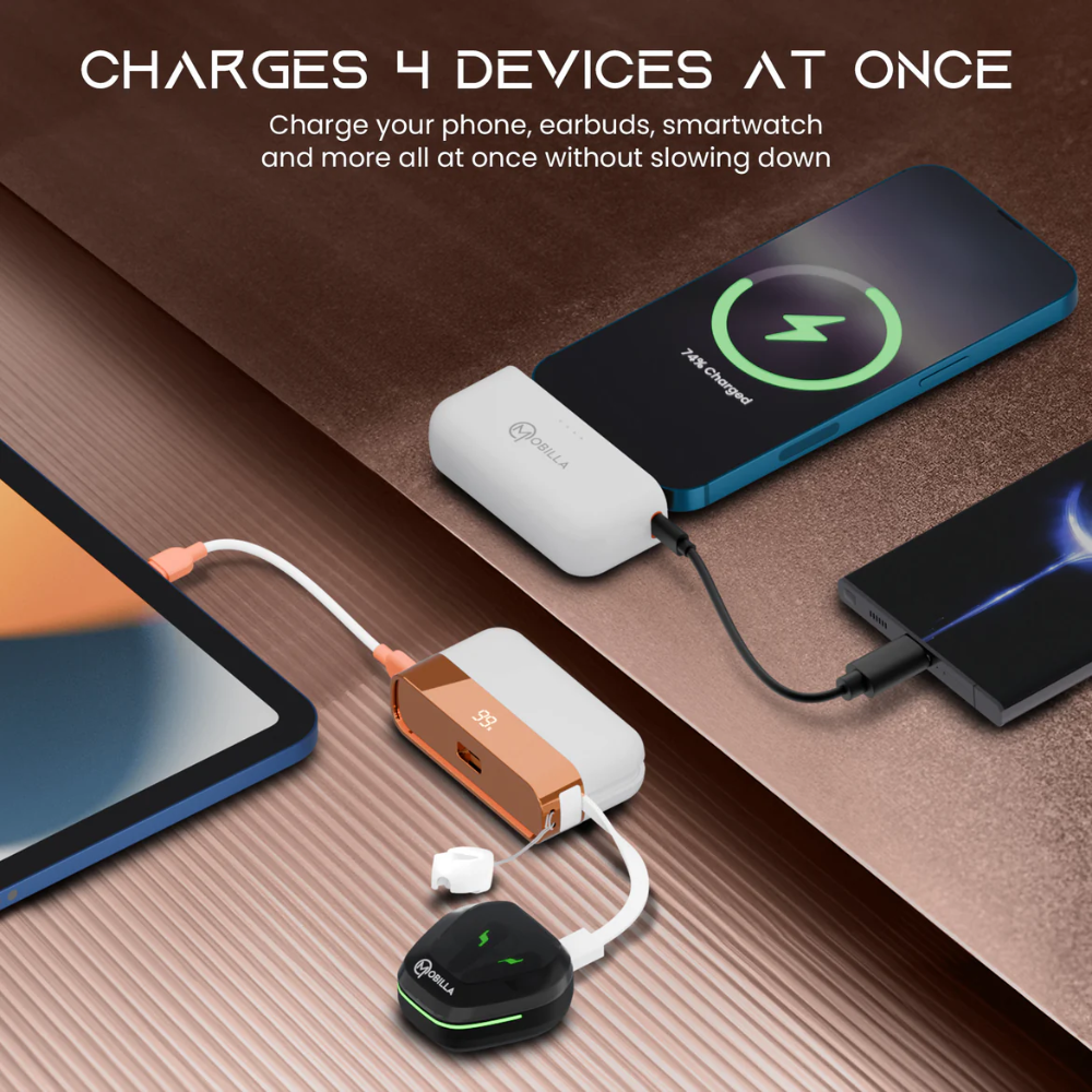 Mobilla MPower Fusion India’s First 2 in 1 Powerbank