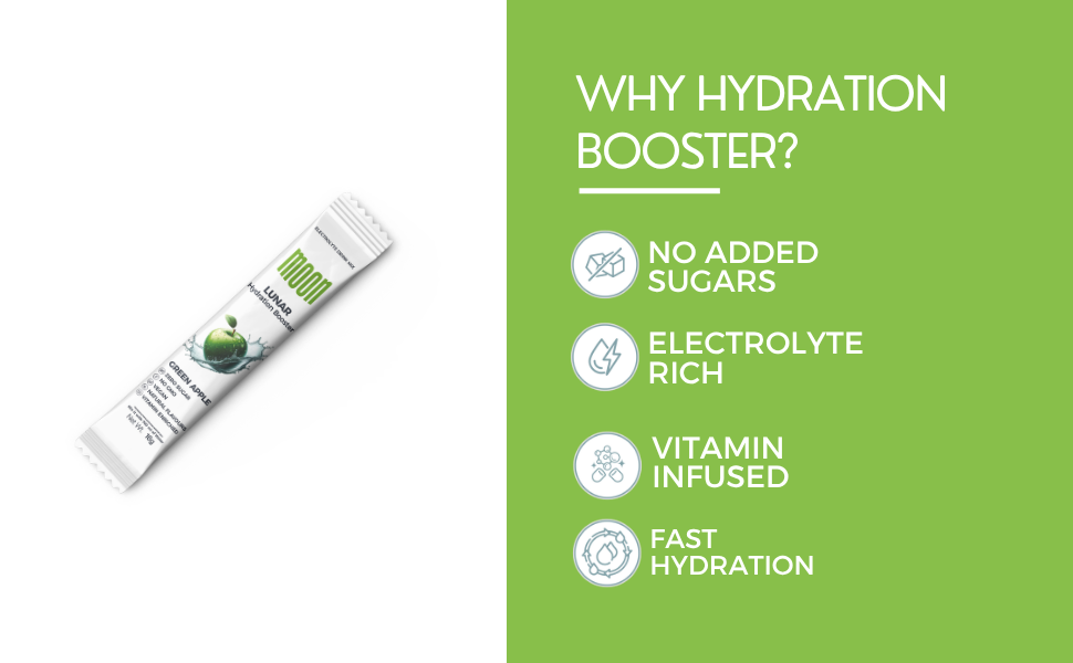 Moon Green Apple Lunar Hydration Booster Pack 6