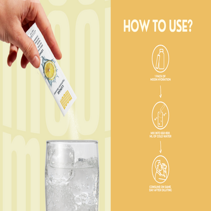 Moon Lemon Lunar Hydration Booster Pack of 6