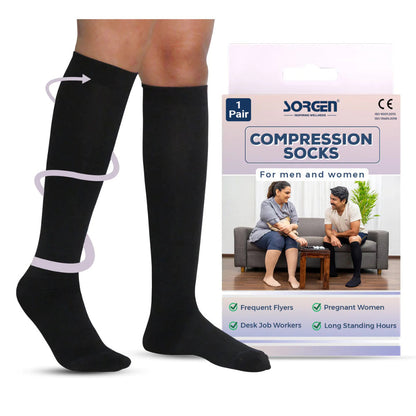 Sorgen Premium Microfiber Compression Socks