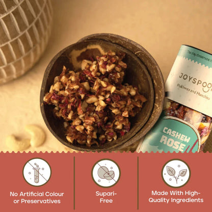 Joyspoon Cashew Rose Mukhwas