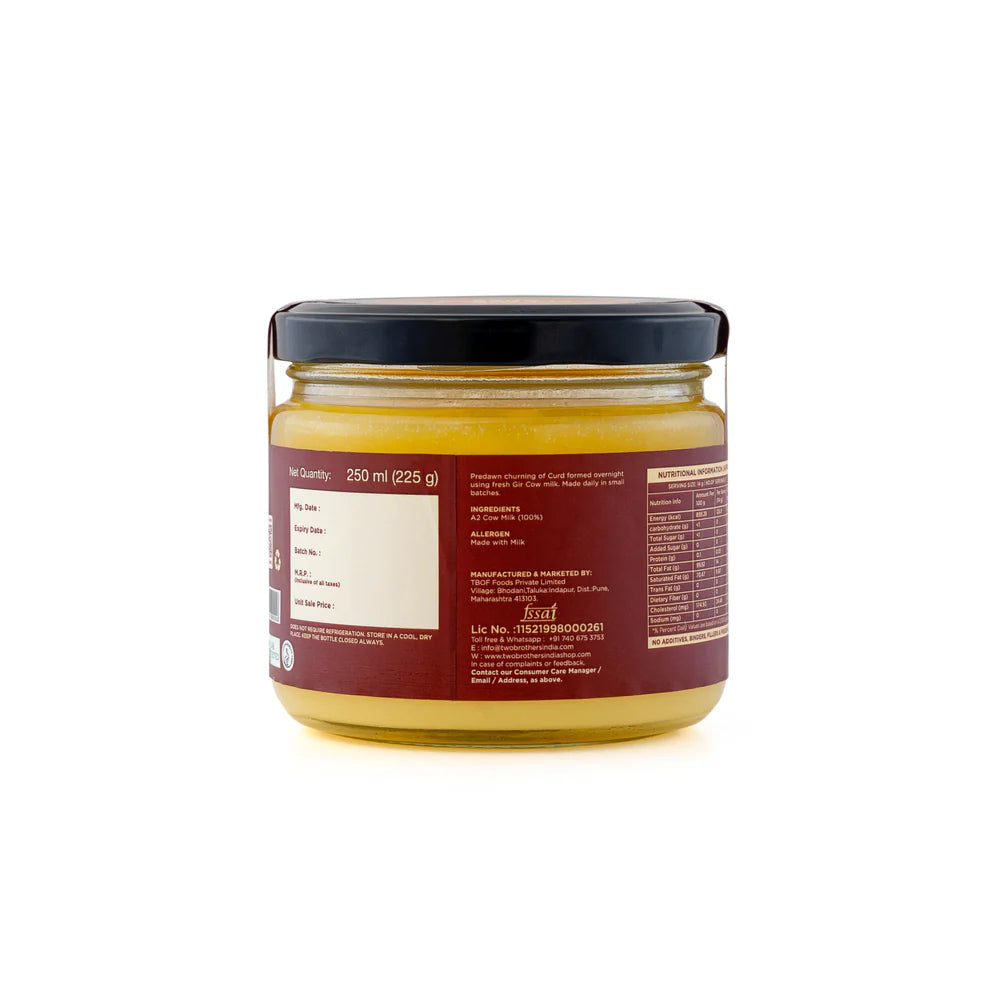 Two Brothers Organic Farms India A2 Ghee