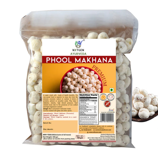 Nxtgen Ayurveda's Premium Phool Makhana - 250 gms