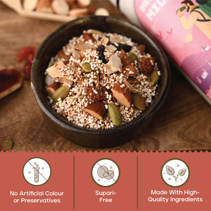 JoySpoon Dry Fruit Millet Mukhwas