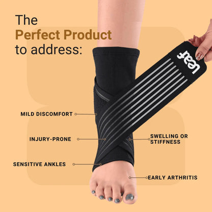 Leaf Neoprene Ankle Grip