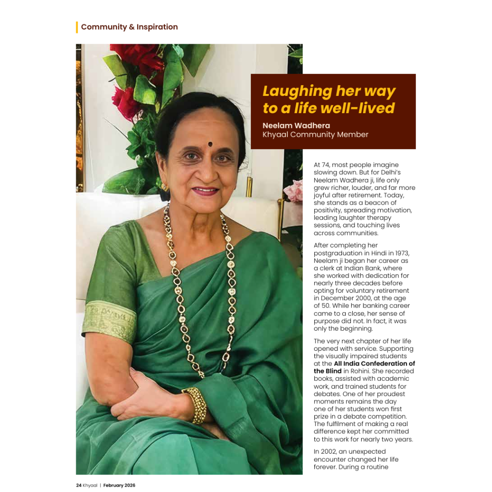 Khyaal Magazine – Annual Subscription (4 Issues) | Physical Copy
