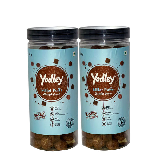 Yodley Millet Puff - Chocolate Crunch (Jar)