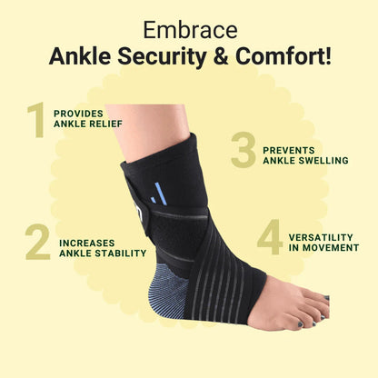 Leaf Neoprene Ankle Grip