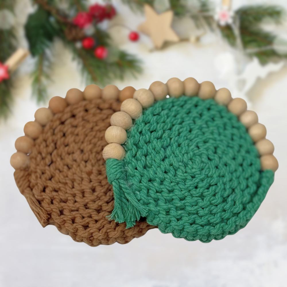Dhaage Bead Coasters