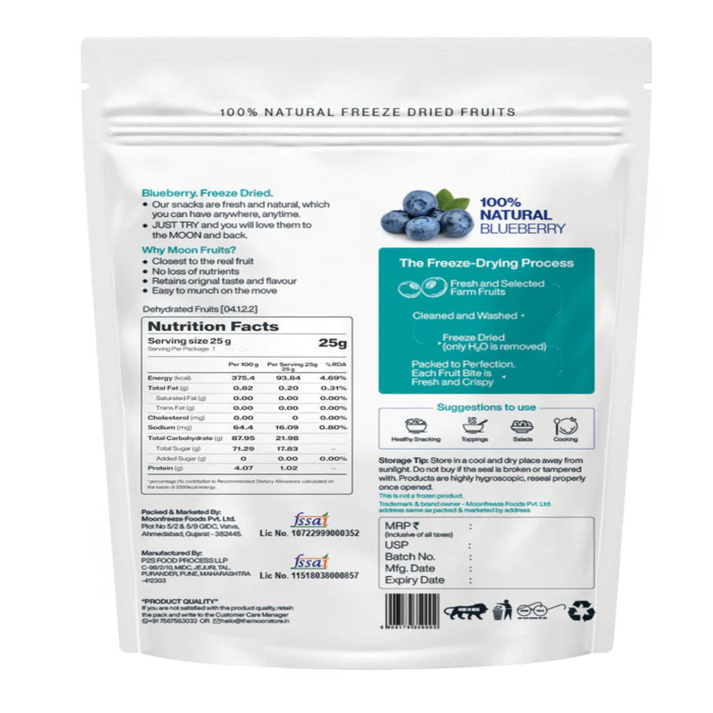 Moon Fruit Bites Blueberry