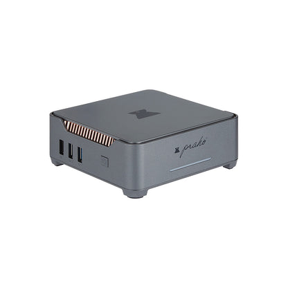 Selligion Tech Mini PC with keyboard, mouse and monitor