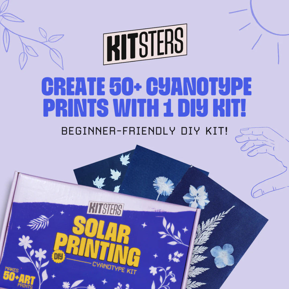 Kitsters DIY Solar Printing Cyanotype Kit