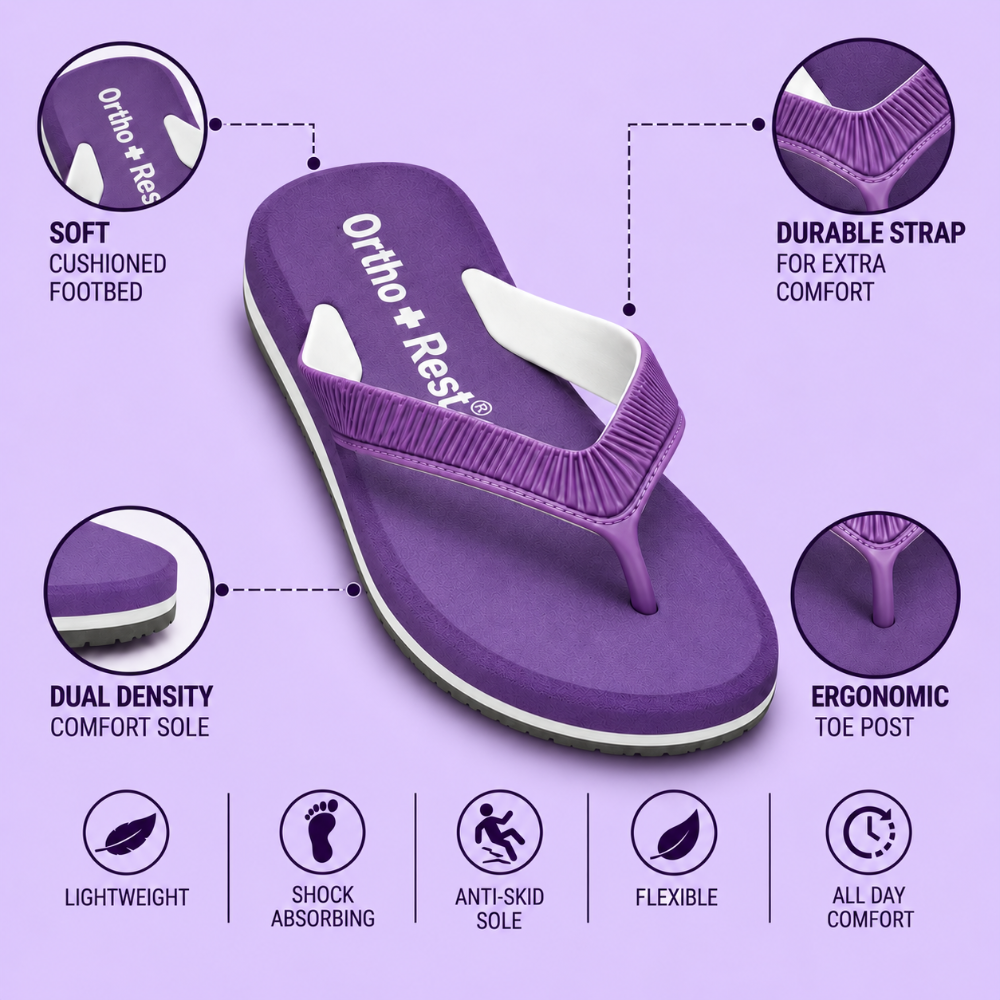Ortho + Rest Fluffy Flips for Women