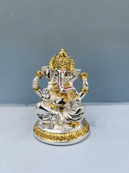 Pure Silver Ganpati Idol – A Divine Blessing for Your Home