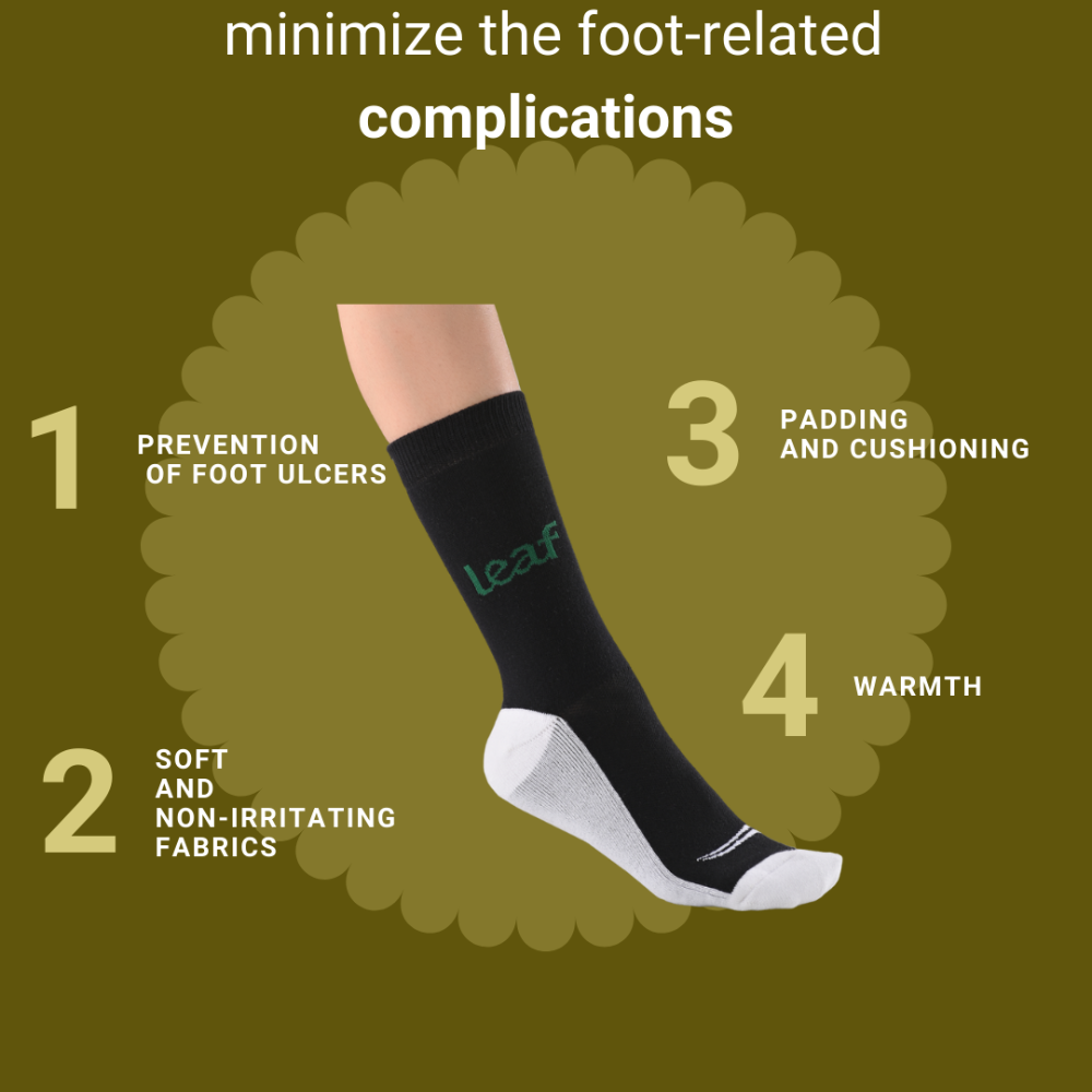 Leaf Ortho Diabetic Socks