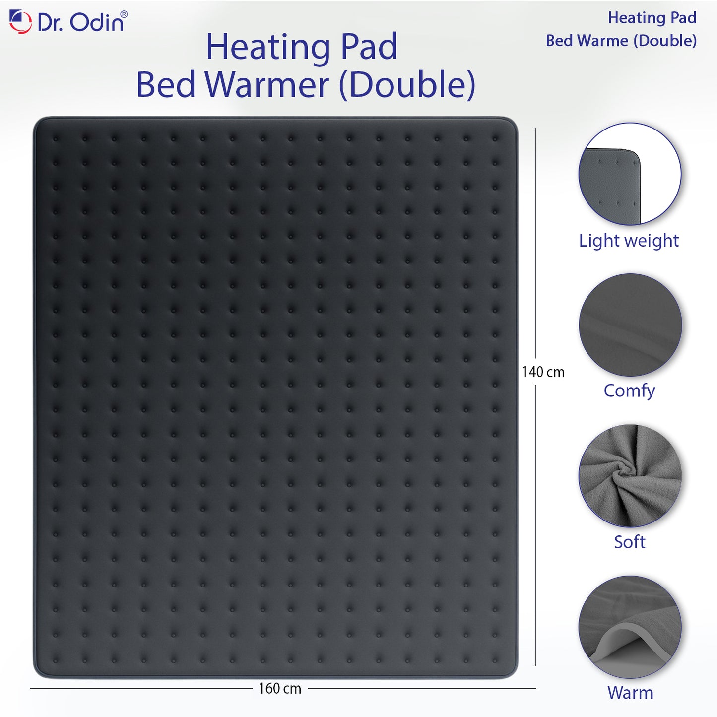 Dr. Odin OHP105 Electric Bed Warmer for Double Bed