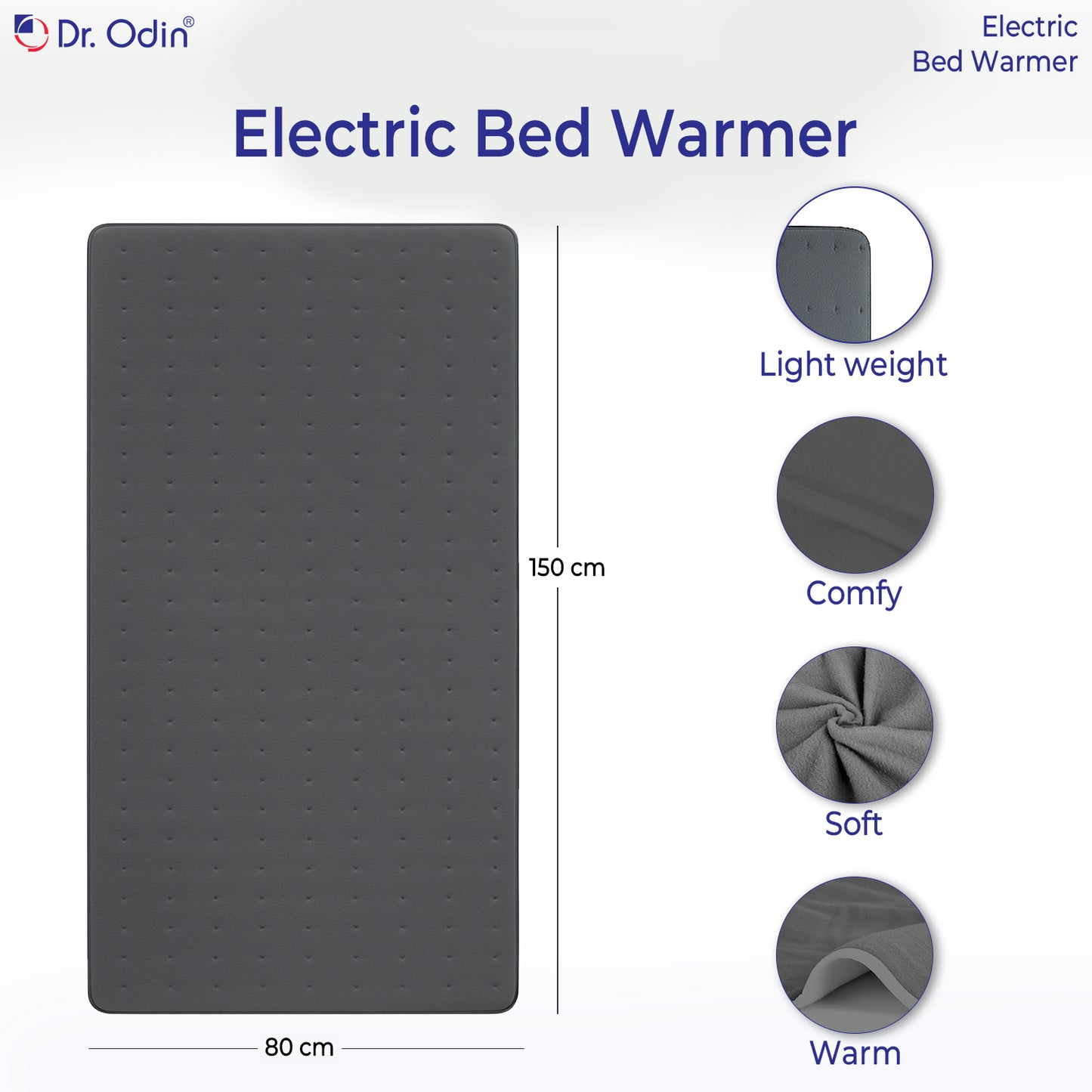Dr. Odin OHP104 Electric Bed Warmer for Single Bed