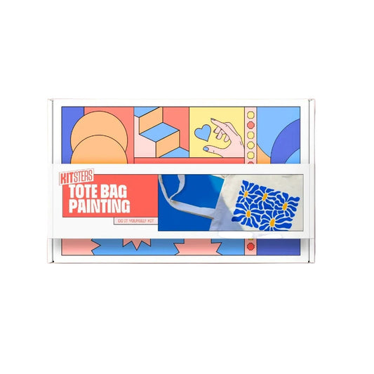 Kitsters DIY Tote Bag Painting Kit