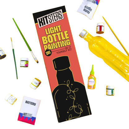 Kitsters DIY Light Bottle Painting Kit