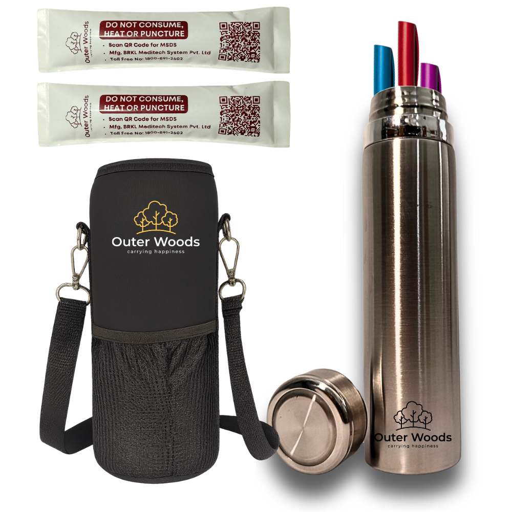 Outer Woods Insulin Cooler Bottle Case - Large (1000ml)