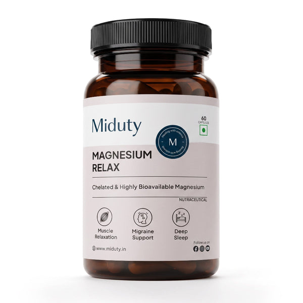 Miduty Chelated Magnesium Bisglycinate (Glycinate)