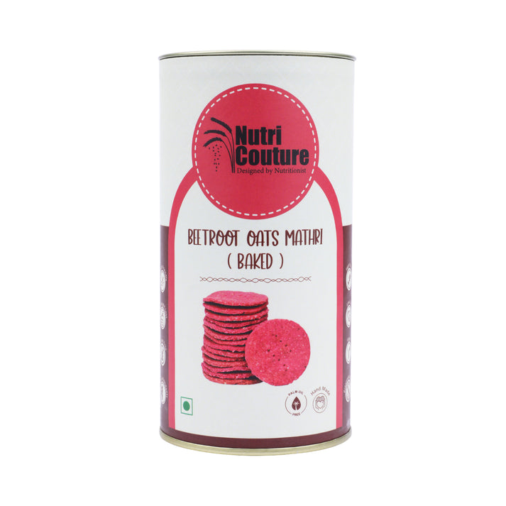 Nutri Couture Beetroot Oats Mathri - Baked – Khyaal (Taisho Ventures ...