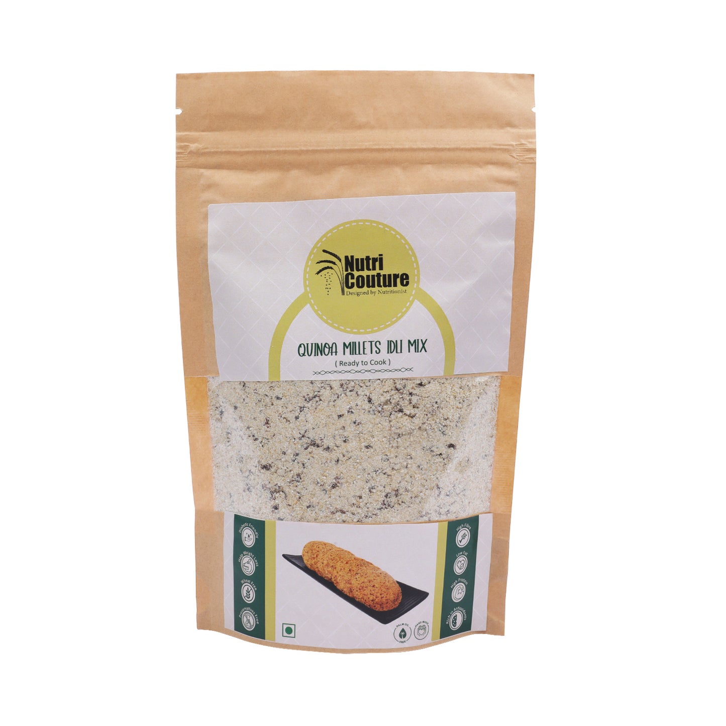 Nutri Couture Quinoa Oats Idli Mix (Premix)