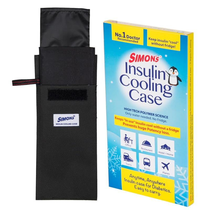 Insulin cooling case for diabetes patients, keep insulin cool travel pouch